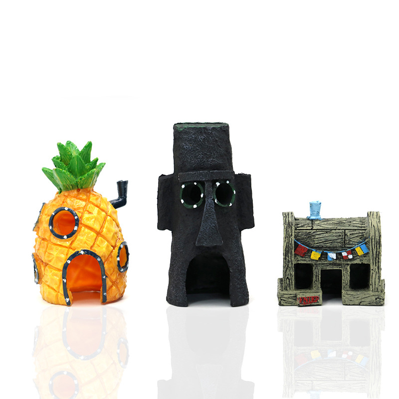 Aquarium Fish Tank Price - Аквариумное украшение для аквариума, мультяшный домик