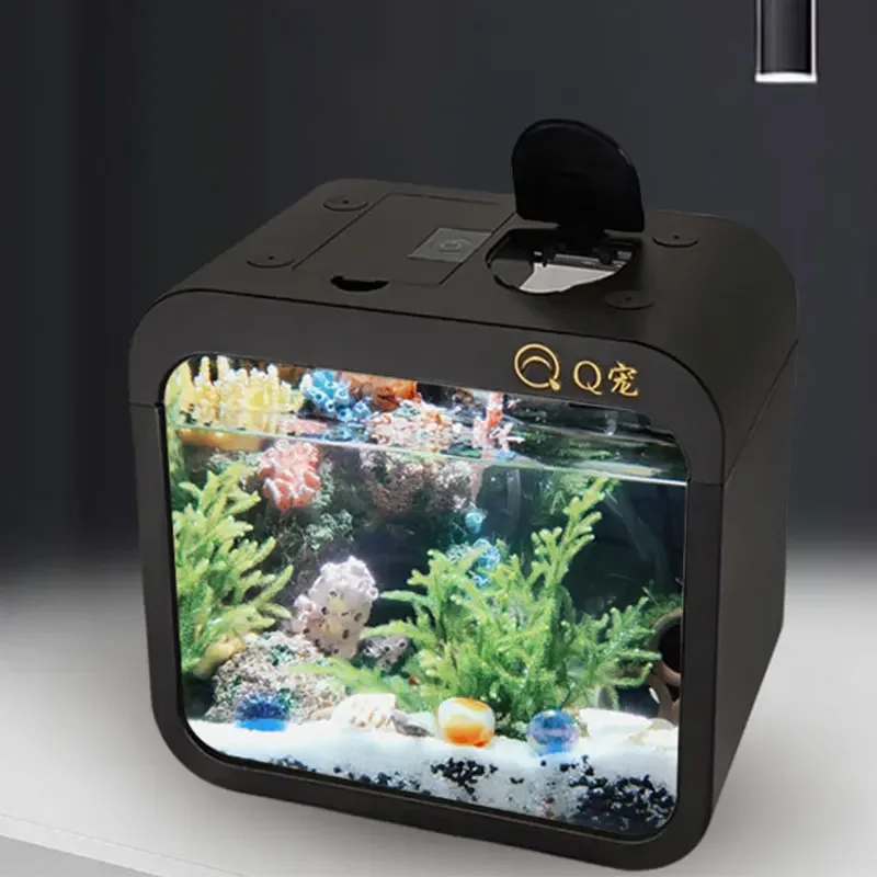 Aquarium Fish Goldfish - Настольный прозрачный акриловый аквариум для рыбок,
