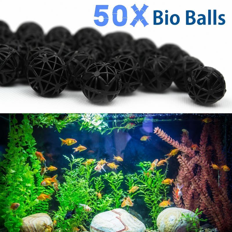 Aquarium Fish In Pond - 50 шт. 16 мм биофильтрующие шарики