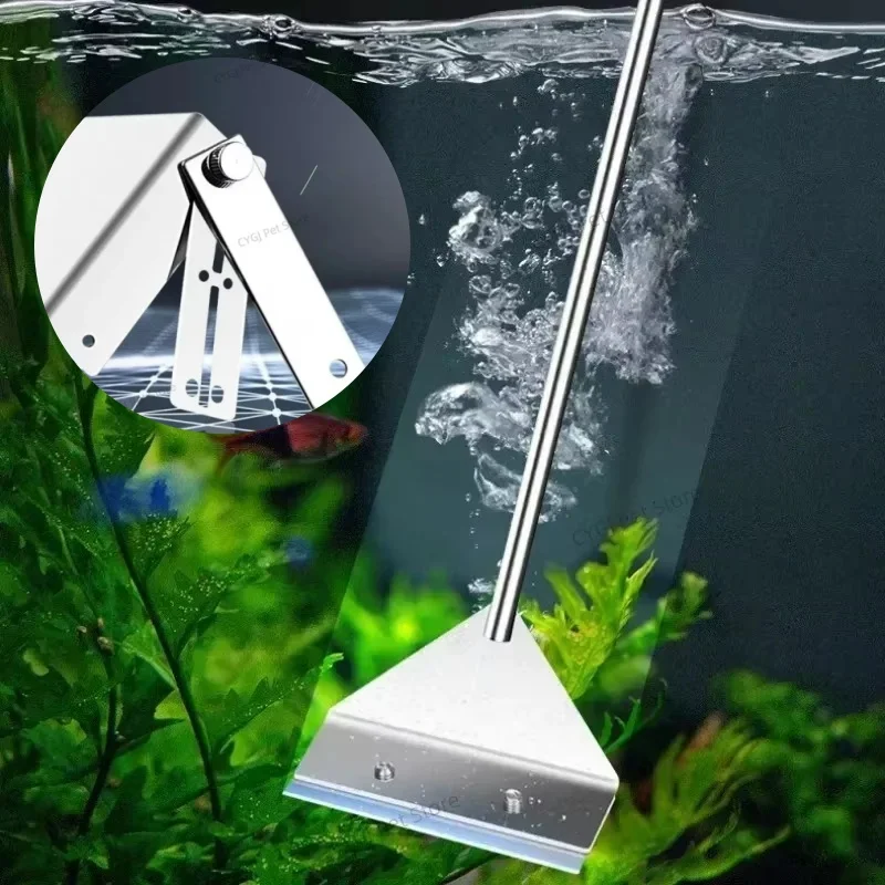 Algae Scraper Blade - Инструмент для чистки аквариума, плоский песок,