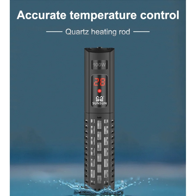 Aquarium Heater Submersible - Погружной нагреватель для аквариума с ЖК-дисплеем,