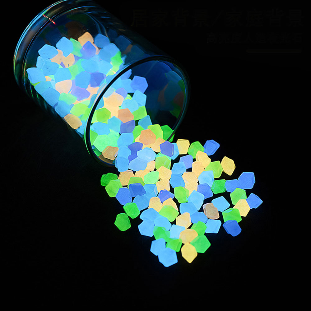 Aquarium Fish Glow In The Dark - 100 шт. 14*11 мм Темные светящиеся