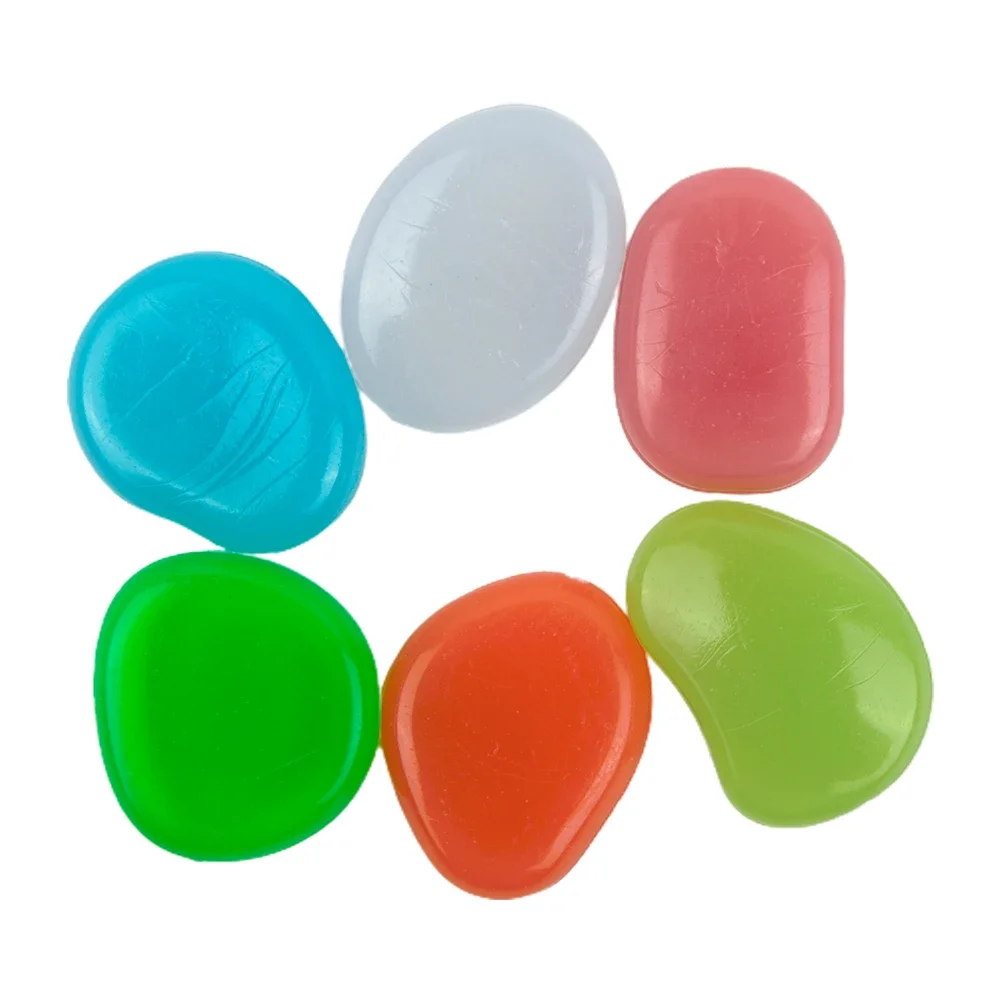 Aquarium Fish Glow In The Dark - 50 шт./компл. светящиеся в темноте камешки