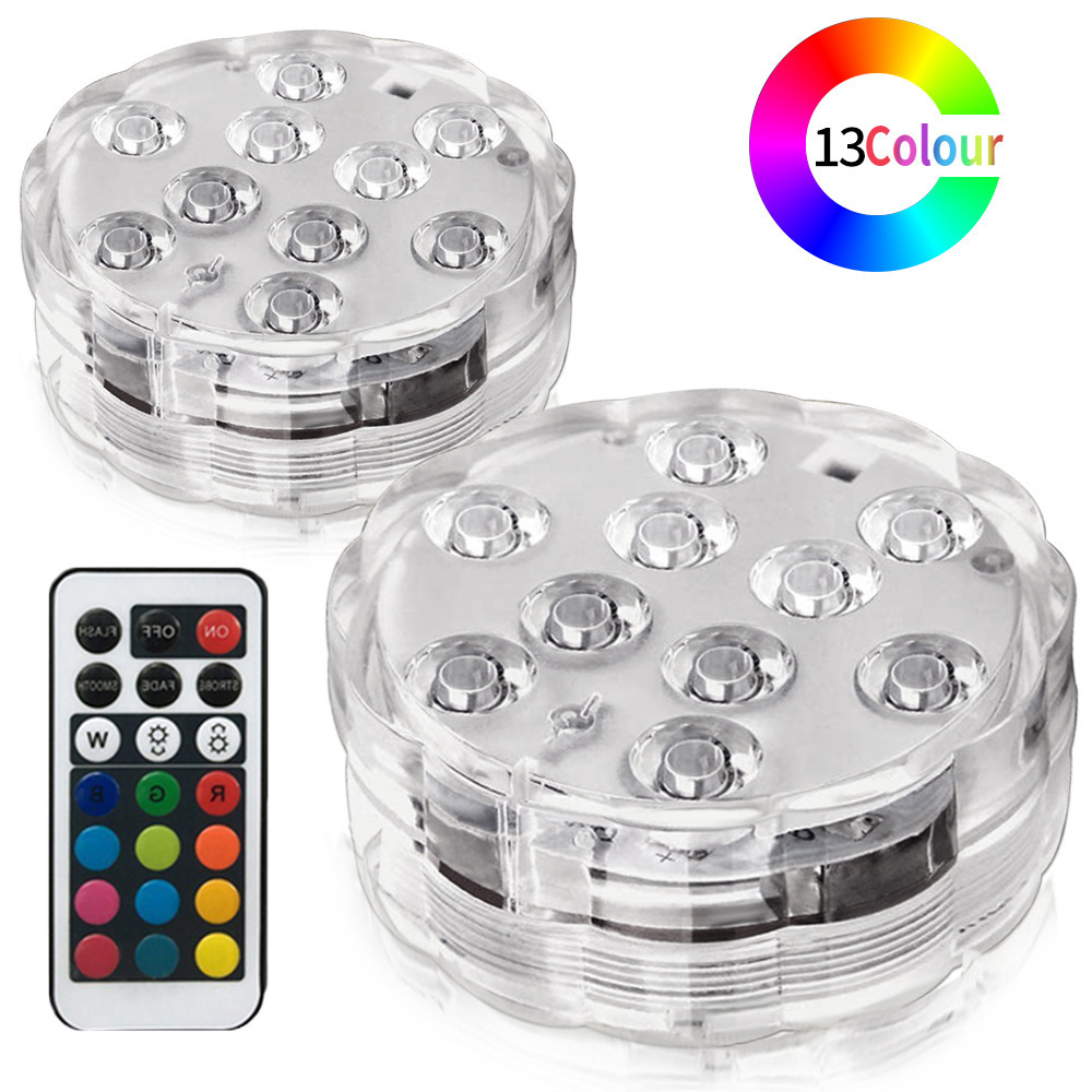 Aquarium Fish Rainbow - Подводный светильник 13 LED, водонепроницаемый, для