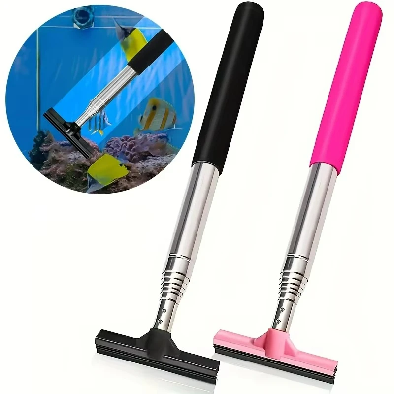 Algae Scraper Blade - Телескопический скребок для аквариума, универсальный инструмент