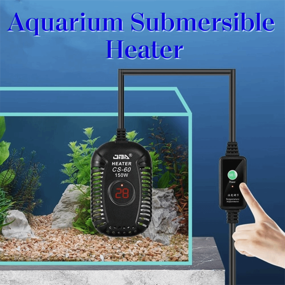Aquarium Heater Submersible - Кварцевый стеклянный погружной нагреватель для аквариума,