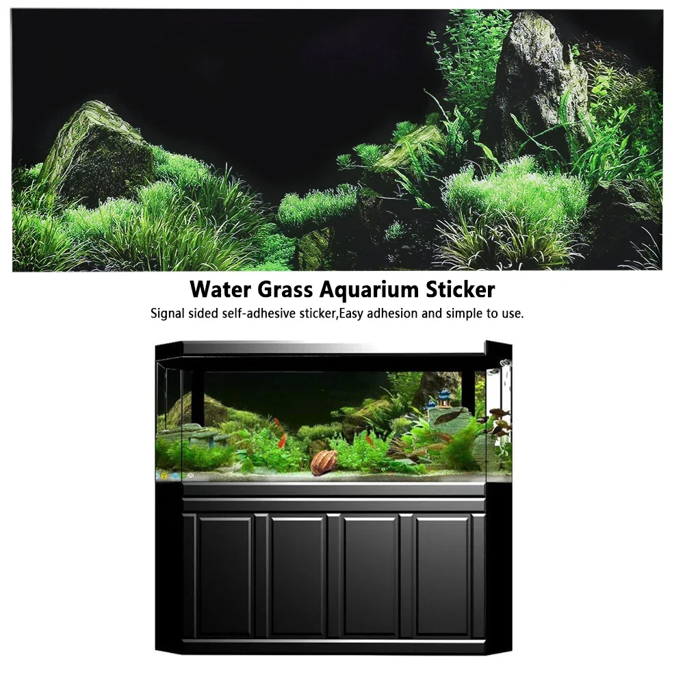 Фон для аквариума 3d наклейка  – обзор и цена Aquarium Fish Tank Price
