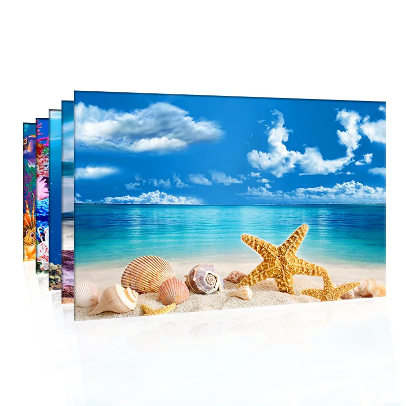 Фон для аквариума, 3d наклейка – обзор и цена Aquarium Fish Tank Price