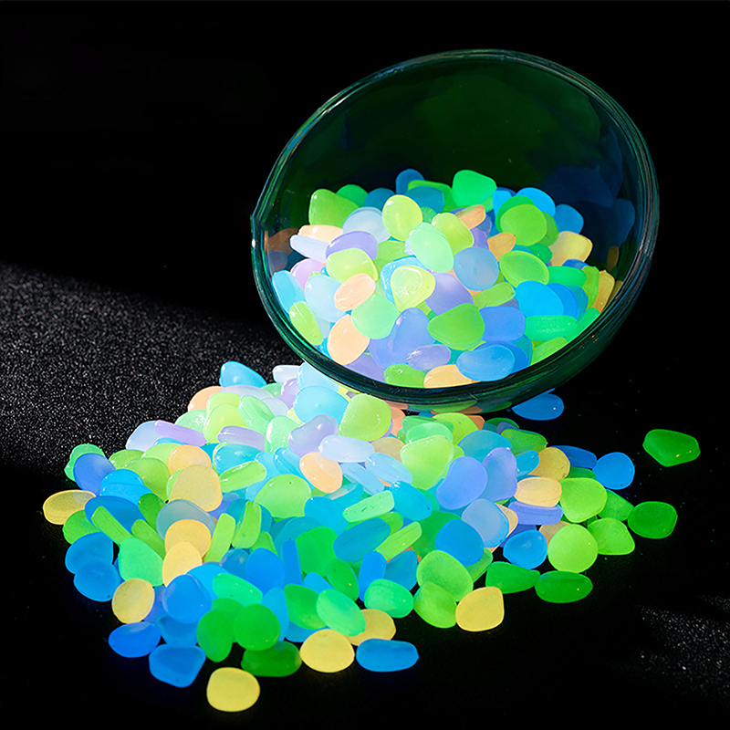 100 шт. светящихся камней для  – обзор и цена Aquarium Fish Glow In The Dark