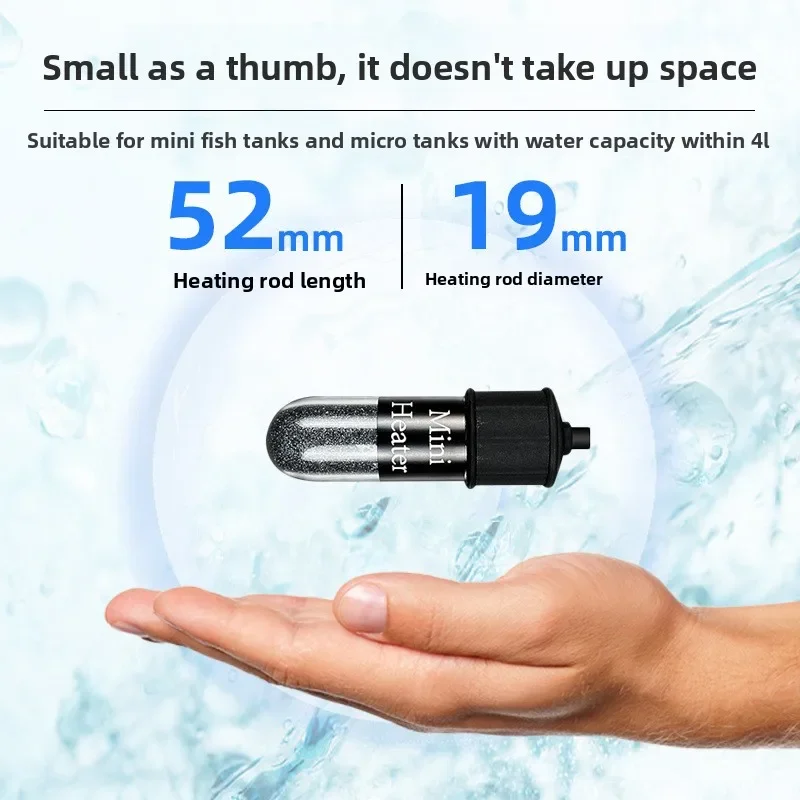 Универсальный мини-нагреватель – обзор и цена Aquarium Heater Submersible