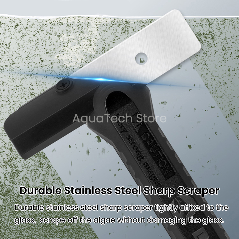 Магнитные аквариумные скребки  – обзор и цена Algae Scraper Blade