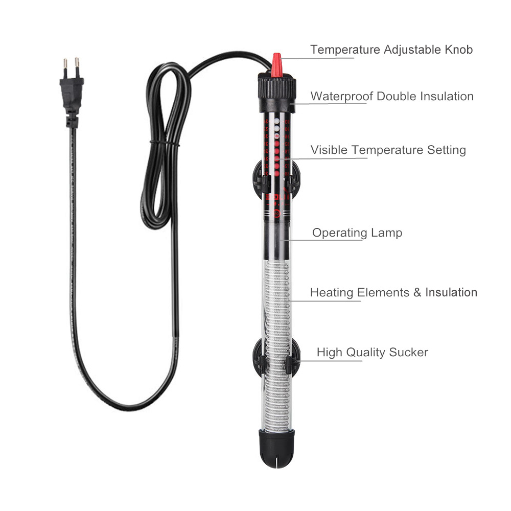 300 Вт автоматический нагреват – обзор и цена Aquarium Heater Submersible