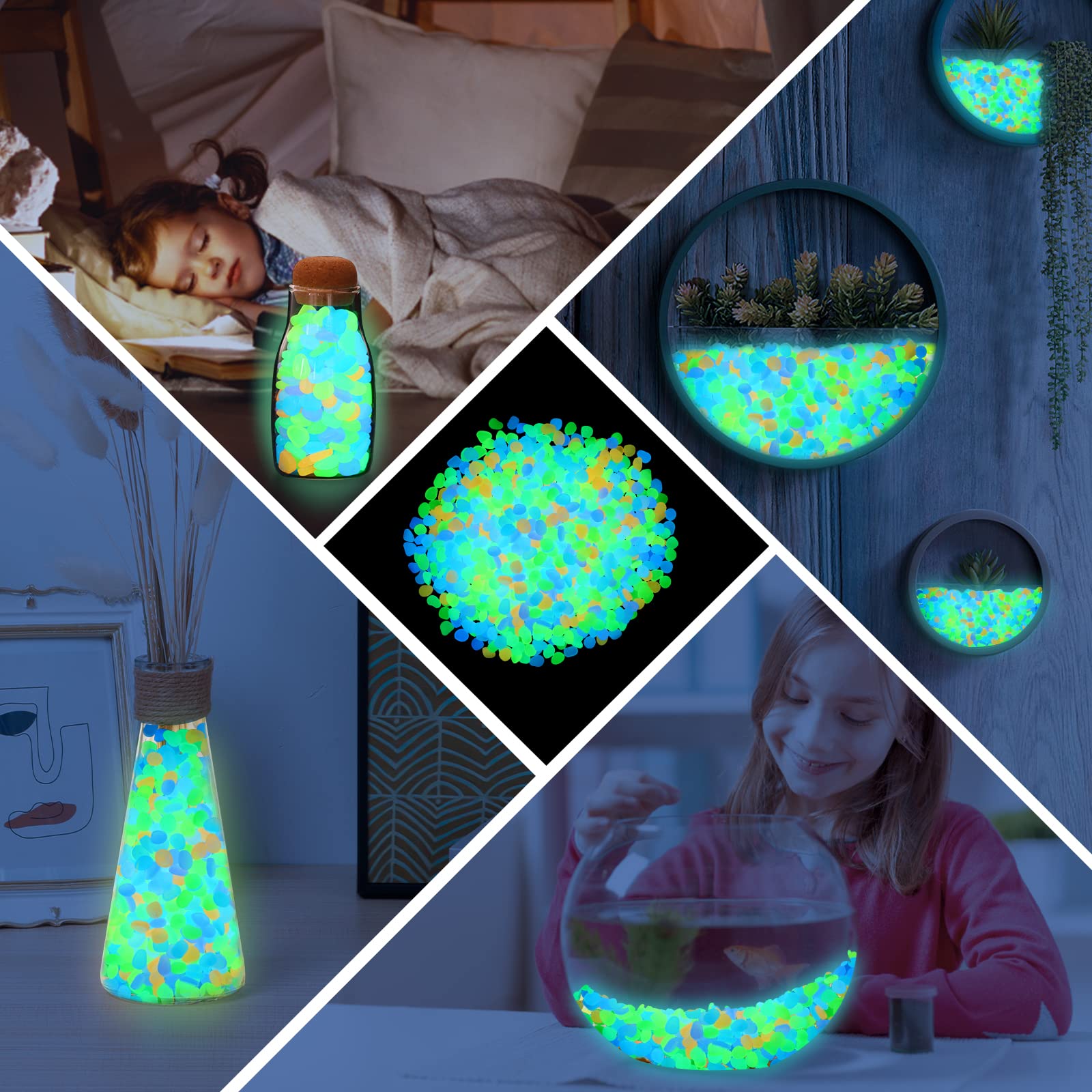 200 шт. светящихся в темноте к – обзор и цена Aquarium Fish Glow In The Dark