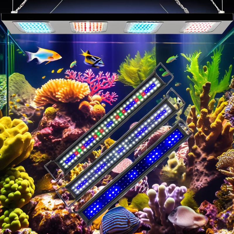 172145 RGB 30W LED-освещение д – обзор и цена Aquarium Fish Rate