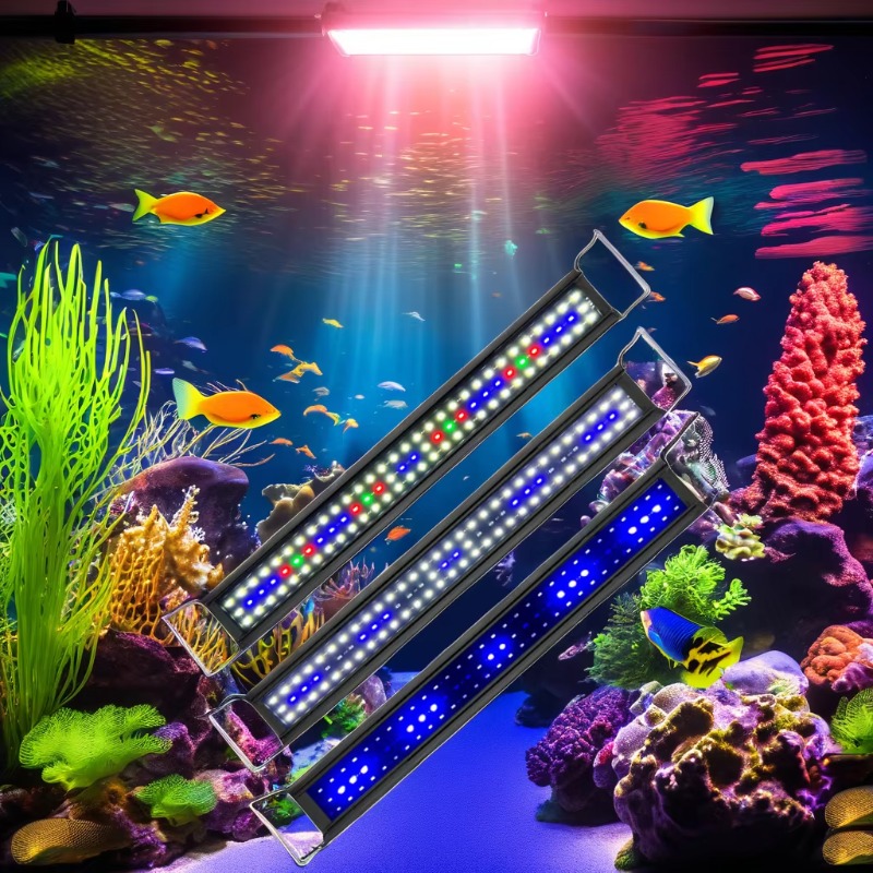 172145 RGB 30W LED-освещение д – обзор и цена Aquarium Fish Rate