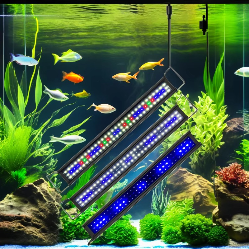 172145 RGB 30W LED-освещение д – обзор и цена Aquarium Fish Rate