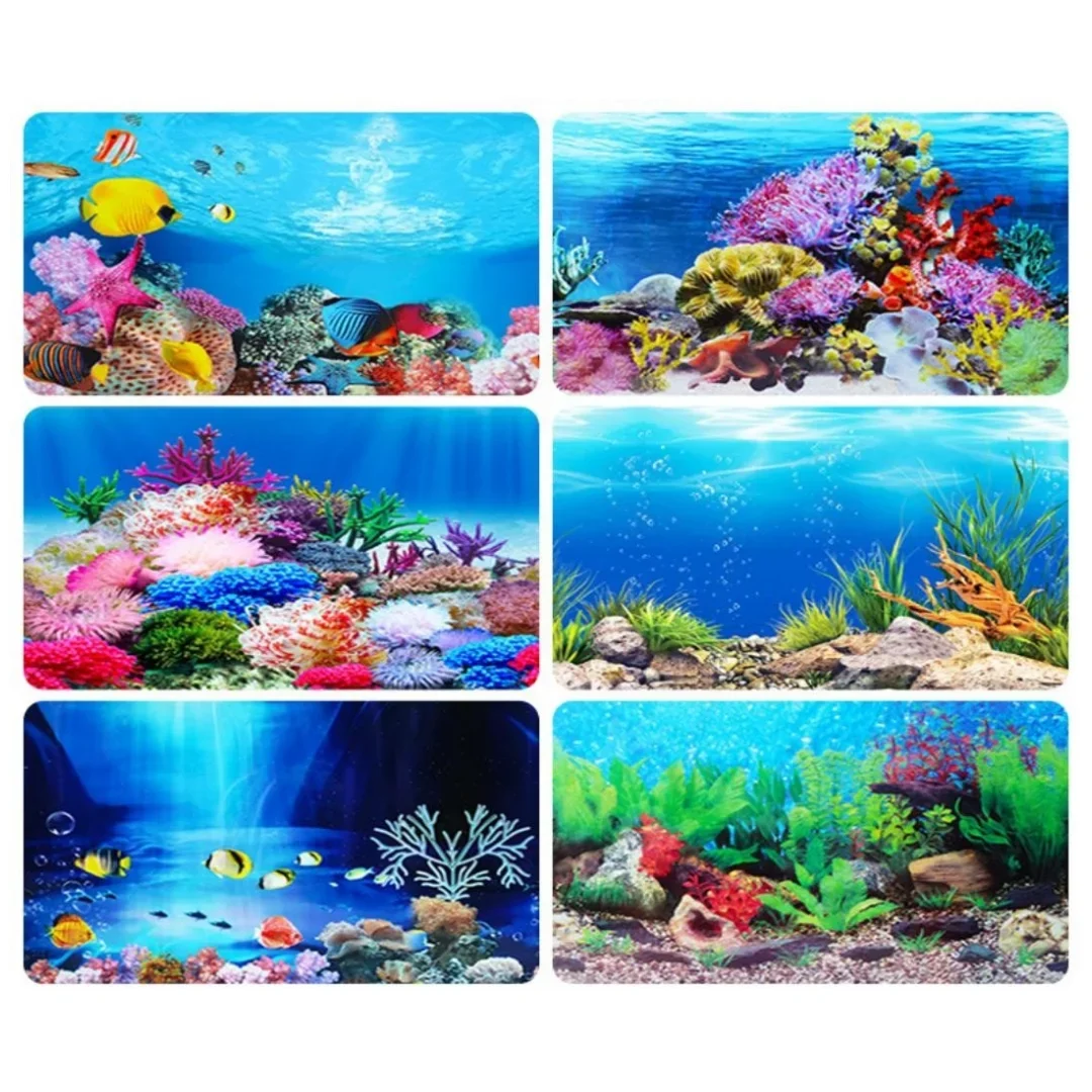 Фон для аквариума, 3D наклейка – обзор и цена Aquarium Fish Only