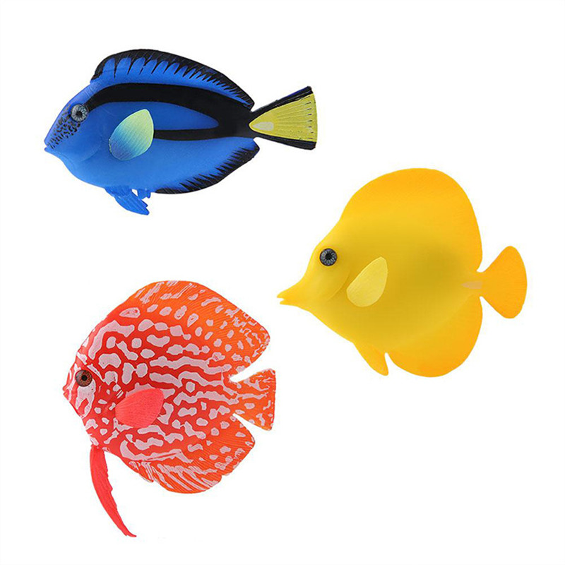 Светящаяся в темноте силиконов – обзор и цена Aquarium Fish Glow In The Dark