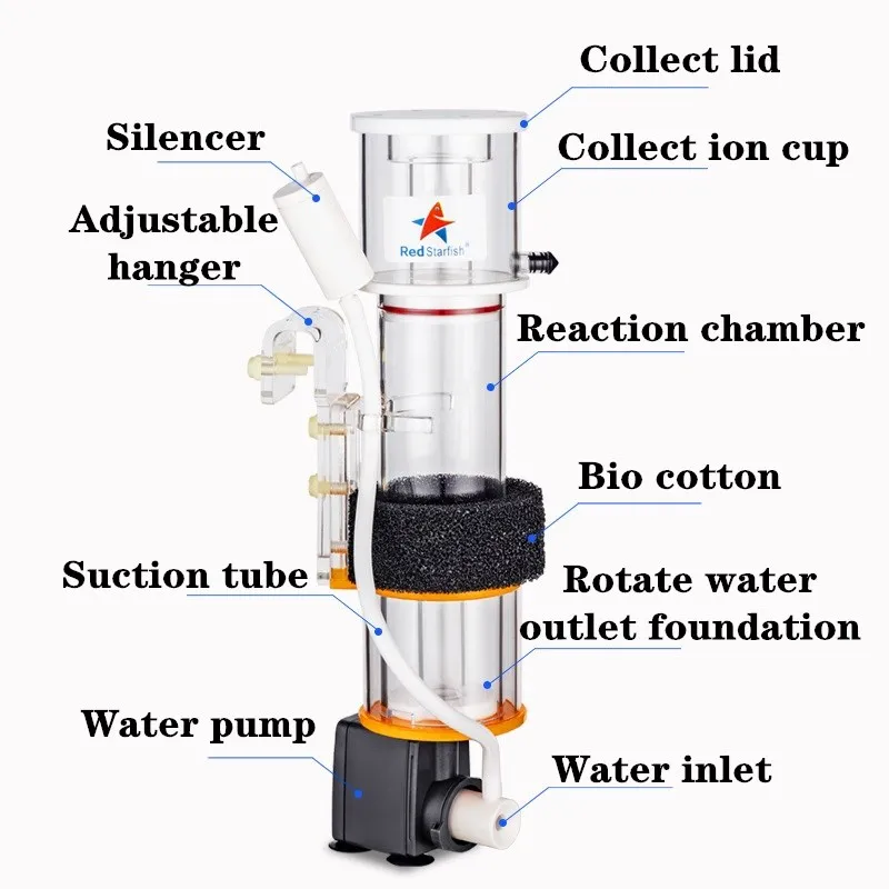 Red StarFish Protein Skimmer У – обзор и цена Aquarium Auto Top Off